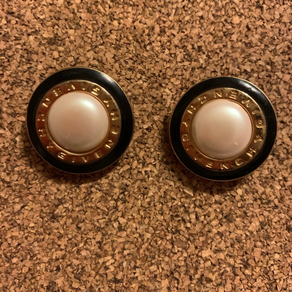 Viintage Givenchy in Faux Pearls and enameled and gold finish - Picture 1 of 6